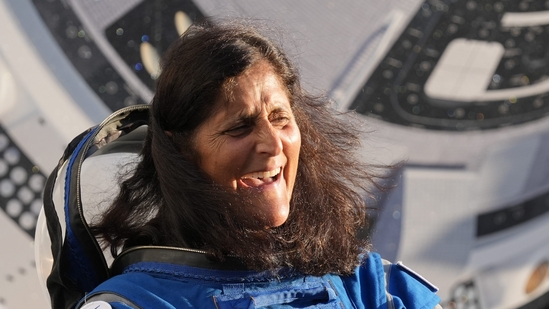 Sunita Williams returns to Earth